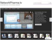 Tablet Screenshot of networkpharma.tv